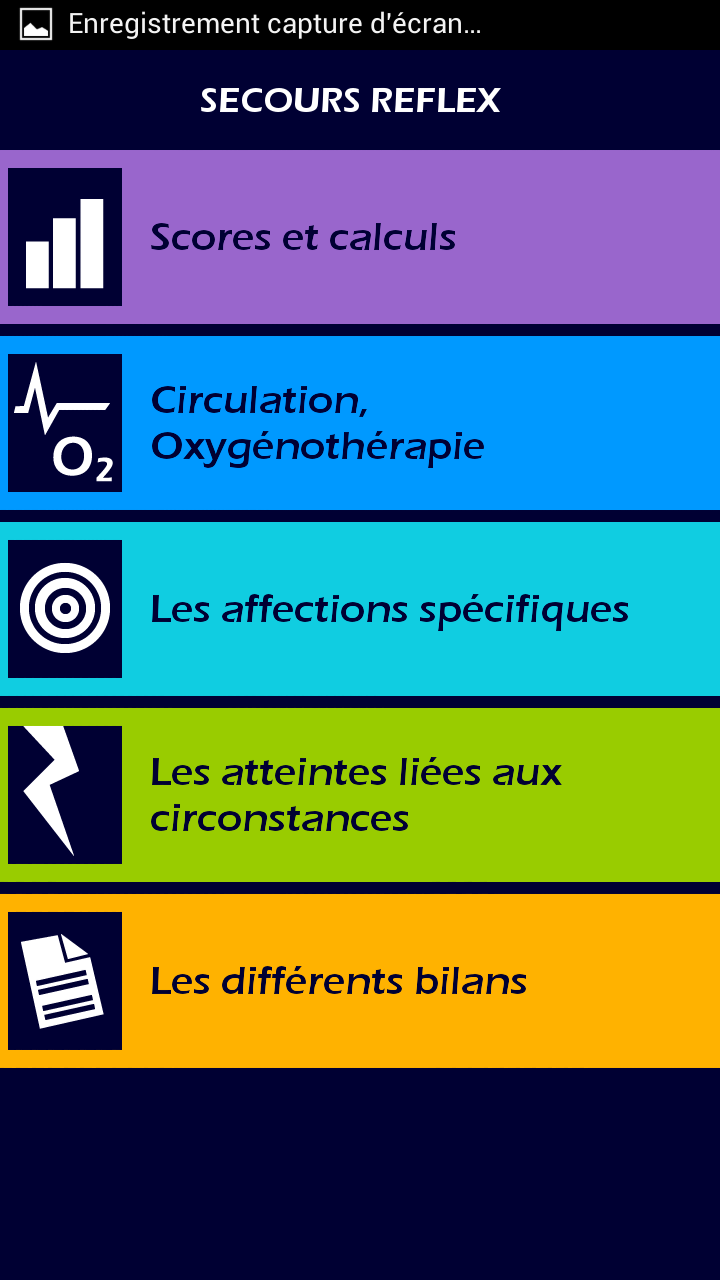 Application secours mobile reflex 4 Application secours mobile reflex 002 L'ambulancier, le site de référence Application secours mobile reflex