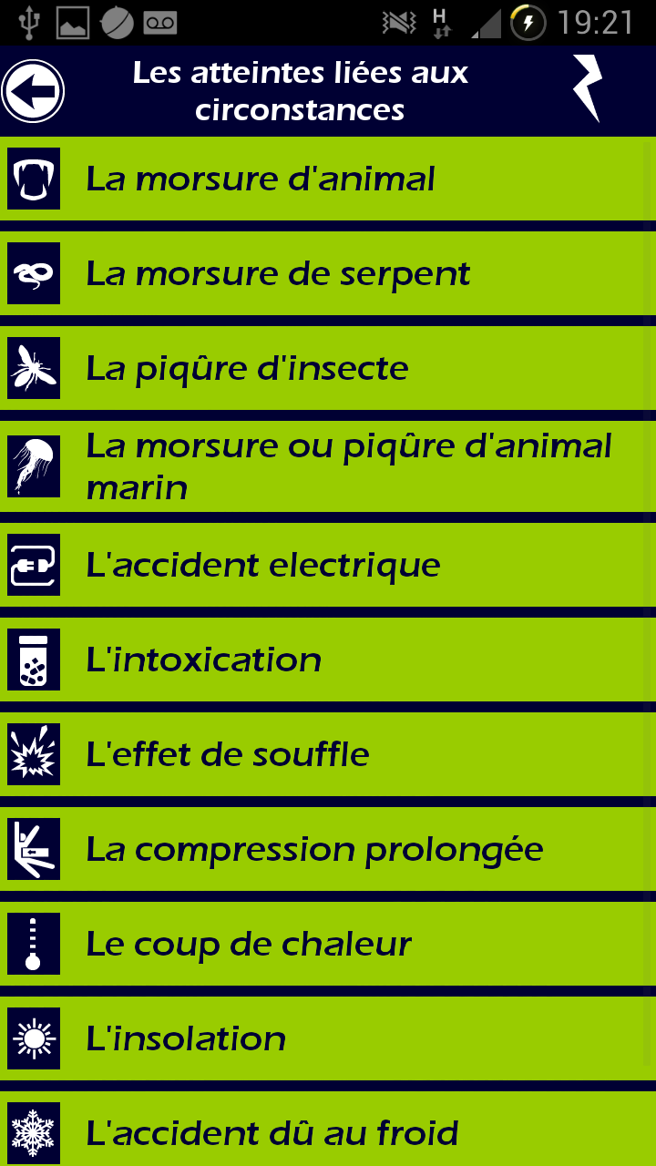 Application secours mobile reflex 11 Application secours mobile reflex 009 L'ambulancier, le site de référence Application secours mobile reflex