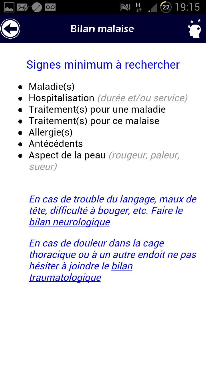 Application secours mobile reflex 14 Application secours mobile reflex 012 L'ambulancier, le site de référence Application secours mobile reflex