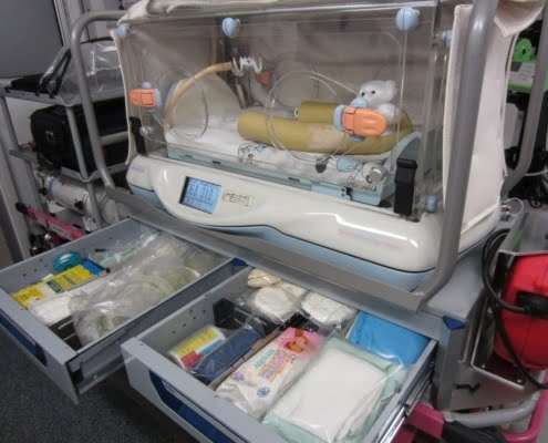 couveuse pédiatrique - l'ambulancier face au transport pédiatrique - ambulancier le site