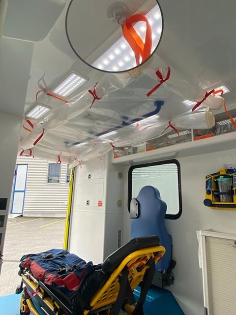 Covid 19 et caisson de protection pour brancard de l'ambulance 9 Covid 19 et caisson de protection pour brancard de l'ambulance 91056561 150194459662210 6530041858494562304 n L'ambulancier, le site de référence Covid 19 et caisson de protection pour brancard de l'ambulance
