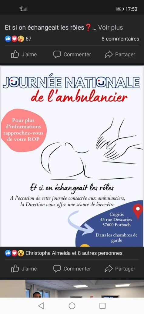 277609278 1292904791197860 6861420551811216033 n L'ambulancier, le site de référence Journée Nationale des Ambulanciers 2022 : le récap'