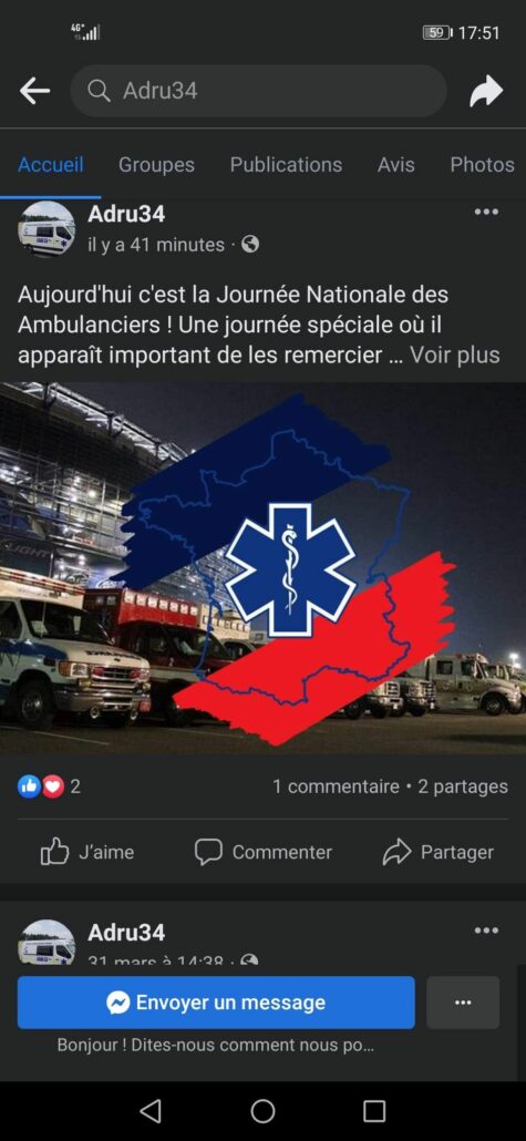 277900171 528920265268844 5101303366968804397 n L'ambulancier, le site de référence Journée Nationale des Ambulanciers 2022 : le récap'
