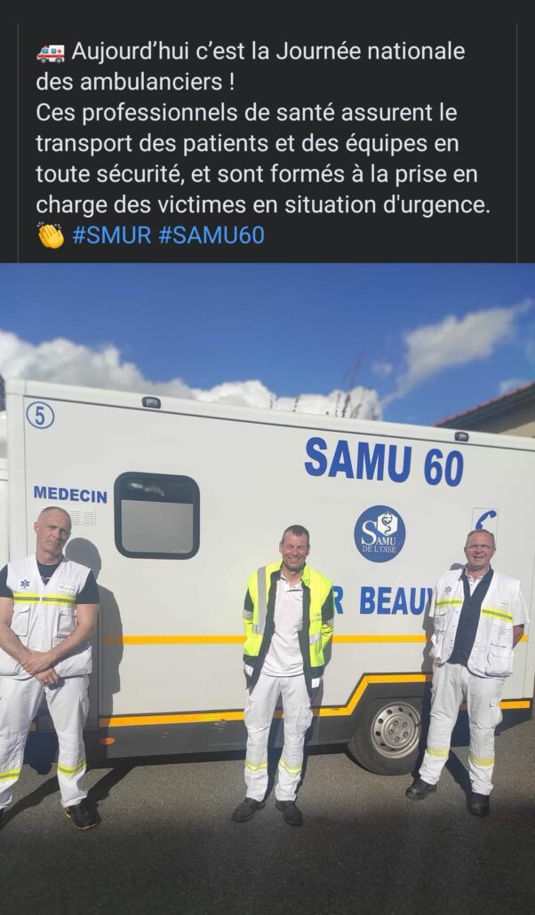277910612 534664624687065 854899229500292311 n L'ambulancier, le site de référence Journée Nationale des Ambulanciers 2022 : le récap'