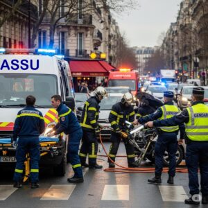 intervention voie publique -ambulanciers privés - sapeurs pompiers